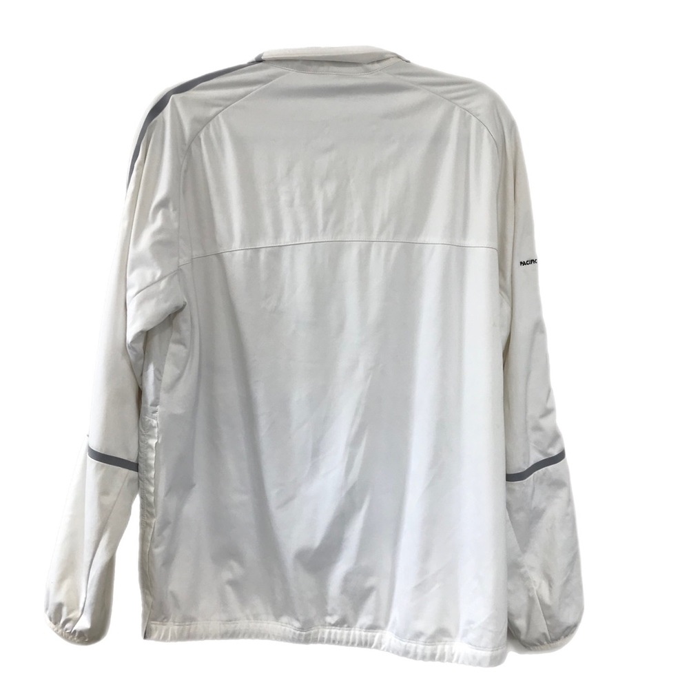 Nike White Golf Men's 1/2 Zip Pullover Jacket Windbreaker - Picture 2 of 11